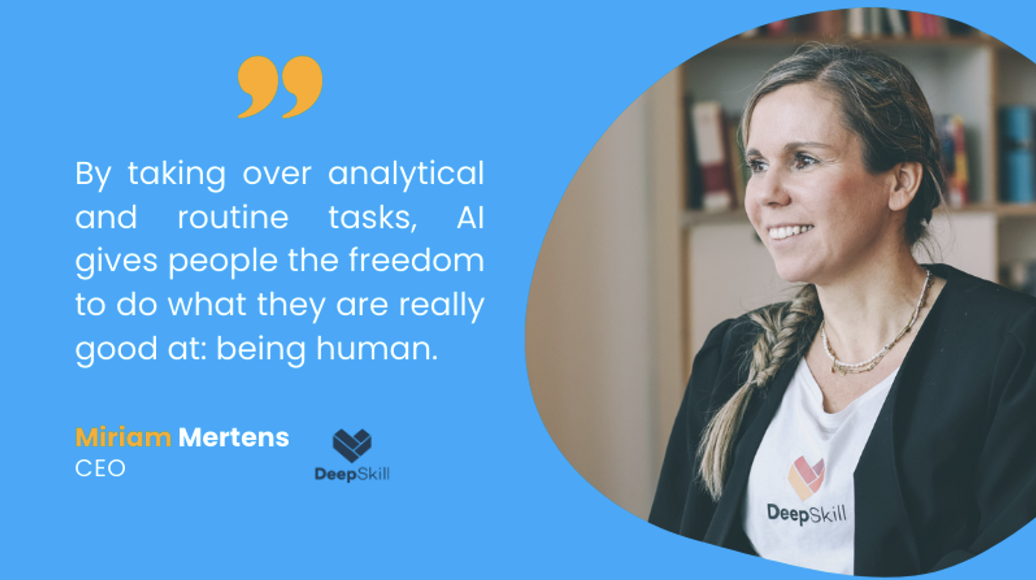 Interview with Miriam Mertens, CEO of DeepSkill