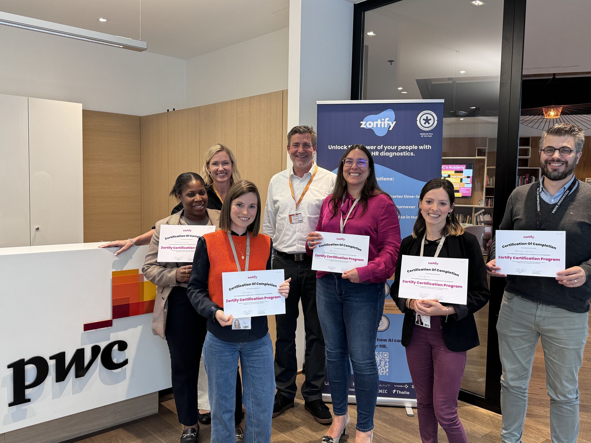 Zortify certification Program - In house PwC