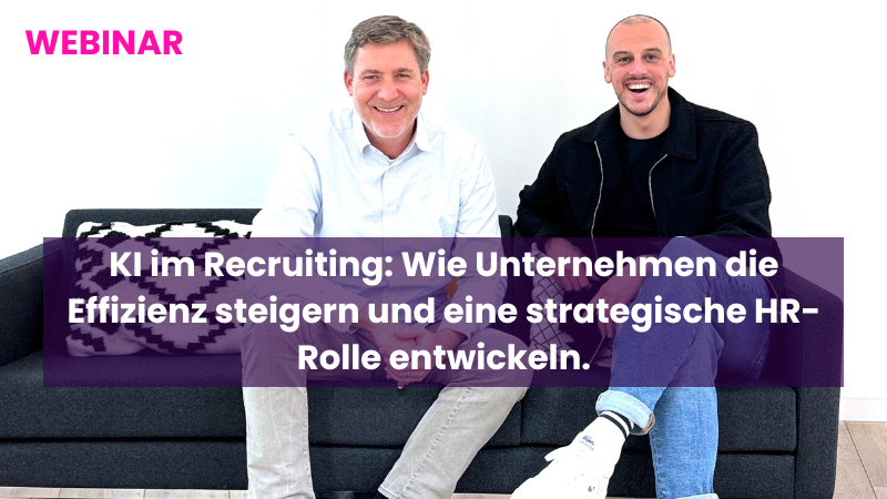 Webinar - KI im Recruiting