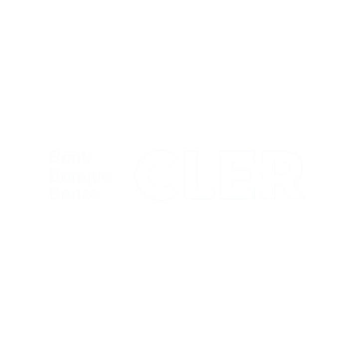 Bank Cler logo white