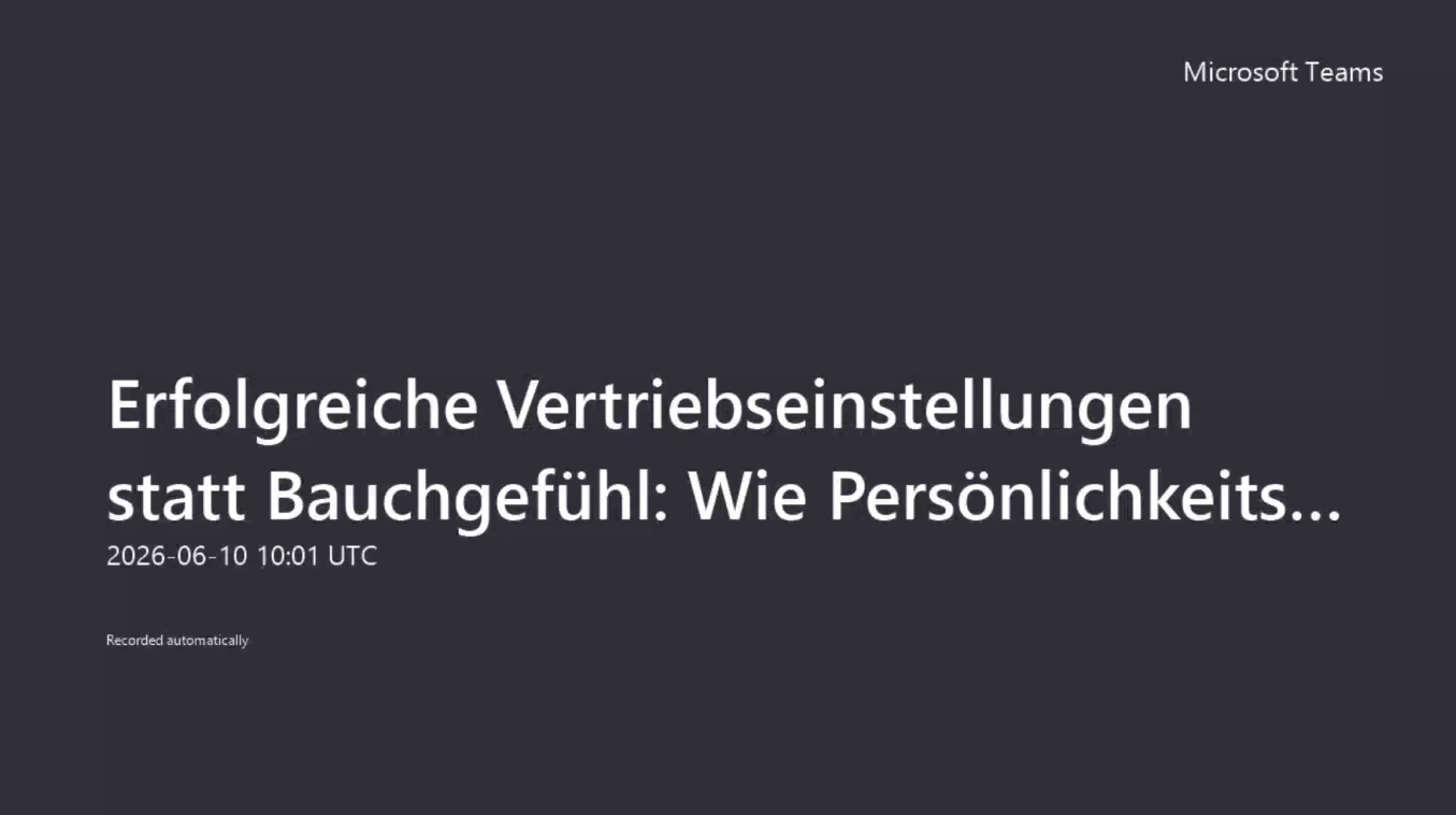 Erfolgreiche Vertriebseinstellungen statt Bauchgefühl: Wie Persönlichkeitsdiagnostik Recruiting und Entwicklung verändert Image